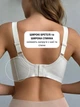 Бюстгальтер бесшовный XL (80F, 85C, 85D, 85E) Free Bra с сеточкой Анатомический эластичный лиф широкие бретели без косточек Бежевый 582774301 - изображение 6