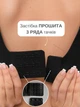 Бюстгальтер бесшовный XL (80F, 85C, 85D, 85E) Free Bra с сеточкой Анатомический эластичный лиф широкие бретели без косточек Черный 582774319 - изображение 5