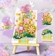 Конструктор No Brand Flower Easel Lilac Art Bouquet 1181 деталь Різнокольоровий (2104619312) - изображение 5