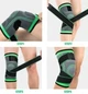 Бандаж для колінного суглоба No Brand Knee Support XXL Сіро-зелений (14980-hbr) - изображение 6