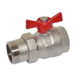 Кран-американка кульовий TAMIGI Ø1 1/4″ red PN30 –10°C/+120°C Idrosanitaria Bonomi (76500010R) - зображення 1