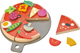 Zestaw dla dzieci Tender Leaf Pizza drewniana z dodatkami na rzepy (191856082750) - obraz 3