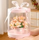 Конструктор No Brand Royal Pink Bouquet Floral Luxury 550 деталей Різнокольоровий (2104619298) - изображение 5