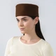 Капелюх таблетка жіночий LuckyLOOK ТЕМАРІ 57-58 Коричневий (953-635) - изображение 4
