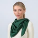 Хустка жіноча LuckyLOOK HEIDI 90х90 см Зелений (879-119) - изображение 3