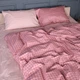Простынь MirSon King Size 220x240 см 22-1440 Pink Houndstooth (2200012406007) - изображение 4