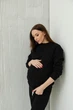 Свитшот для беременных и кормящих Berlin XXL-3XL (50-52) Lullababe Черный - изображение 1