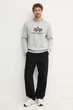 Кофта Alpha Industries Basic Sweater Grey 178302/17 L - изображение 2