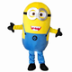 Костюм двоокий Міньйон на дорослого. Карнавальний костюм на Хелловін Minion (ріст 1,5м-1,85м) - зображення 1