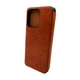 Защитный чехол-книжка Leather Premium для Xiaomi Redmi Note 13 Pro 4G Brown (LPRRmNt13Pro4GBrown) - изображение 1