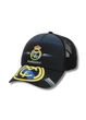 Молодежная кепка с сеткой Реал Мадрид (Real Madrid) One-size Темно-синий - изображение 2