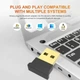 Адаптер USB Bluetooth 5.4 minimalistic dongle, зворотна сумісність BT 5.3, 5.1, 5.0, 4.2, 4.1, for PC, Laptop, Wireless Speaker, Audio Receiver Transmitter - зображення 3