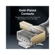 Патч-корд 1м STP cat 8 RJ-45 90° corner black Vention (IKLBF) - изображение 7