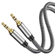 Кабель AUX 3.5mm TRS Male to Male 1м Stone ST-AU35MM-1M - зображення 1