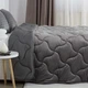 Ковдра ТЕП. Velour темно-сіре зимове-150х210 - зображення 3
