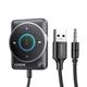 Ресивер Bluetooth UGREEN CM723 Bluetooth Receiver Audio Adapter, BT5.4, USB, AUX, 1.5m, Black - изображение 2