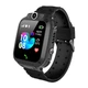 Дитячий смарт годинник XO H100, 2G, IP67, Wi-Fi, BT, GPS, LBS, 2MP, 400mAh, Чорний - зображення 2
