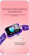 Дитячий смарт годинник XO H100, 2G, IP67, Wi-Fi, BT, GPS, LBS, 2MP, 400mAh, Чорний - зображення 6