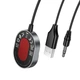Ресивер Bluetooth HOCO E150 Path car AUX BT receiver with cable, BT5,4, USB, 1.5m, Metal Gray - изображение 4