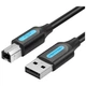 Кабель для принтера USB 2.0 AM/BM 5.0m black Vention (COQBJ) - изображение 1