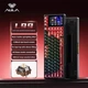 Клавіатура AULA L99 Dawn-Red Ігрова Безпровідна Мехахнічна Повнорозмірна. 2.4G/Bluetooth/Кабель. З Сенсорним Екраном 3.98 дюйма. Батарея 8000mAh. З RGB Підсвічуваням. Світчі Caramel Latte Switch - зображення 2