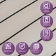 3D панель самоклеюча Sticker Wall SW-00002902 600х2900х3 мм дерево срібляста - изображение 5