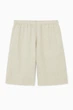 Шорти жіночі COS elasticated linen shorts 12089080012 34 Бежевий - изображение 5