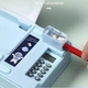 Пенал двухуровневый Космос школьный с калькулятором точилкой Синий (28787) - изображение 7
