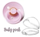 Пустушка BIBS 0-6 міс Colour Baby Pink в контейнері для зберігання - изображение 1