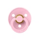 Соска пустушка BIBS 0-6 m Colour Latex Round – Baby Pink - изображение 1