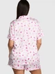Піжама Сатинова (сорочка + шорти) Victoria's Secret PINK LoveShackFancy Satin Short Pajama Set M Білий (27178633D) - зображення 2