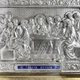 Икона с эмалями "Тайная вечеря" серебряная - изображение 3