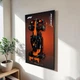 Арт Держатель Рамка 80x50 см. на Стену для Конструктора LEGO Technic McLaren MCL39 F1 (42228) Болид Формула Макларен Сезон 2025 - Type-A - изображение 3