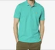 Мужская футболка-поло U.S. Polo Assn. — 100% Cotton, ткань Пике (Pique), Классический крой M бирюзовая - изображение 1
