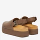 Женские сабо кожаные G-Star Raw FAIZA-118914 5904862332642 36 23.7 см Коричневые (5904862332772) - изображение 5