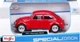 Металева модель автомобіля Maisto Volkswagen Beetle 1:24 Червоний MST31926RD (090159319269) - зображення 1
