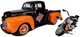 Набір моделей Maisto Ford F-1 1948 і мотоцикл Harley-Davidson FLH Duo Glide 1958 1:24 Помаранчевий MST32180 (090159321804) - зображення 2