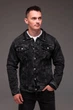 Куртка джинсова чоловіча на гудзиках 2XL чорний 4392101s3 - изображение 1