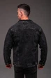 Куртка джинсова чоловіча на гудзиках 2XL чорний 4392101s3 - изображение 2