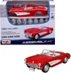 Model do składania Maisto Chevrolet Corvette 1957 1:24 Czerwony MST39275 (090159392750) - obraz 2