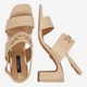 Женские босоножки Nine West 2489-19 5906751099490 37 24.9 см Бежевые (5906751099667) - изображение 4