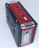 Портативне радіо Golon RX-382 з Bluetooth, USB, microSD, LED-фонарем, MP3-плеєром, аккумулятором, AM/FM/SW радіоприймач для дому, дачі та подорожей Червоний - зображення 3
