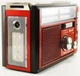Портативне радіо Golon RX-382 з Bluetooth, USB, microSD, LED-фонарем, MP3-плеєром, аккумулятором, AM/FM/SW радіоприймач для дому, дачі та подорожей Червоний - зображення 5