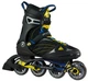 Роликові ковзани для дорослих K2 FIT 80 Sport M 44.5 (11.0US) 290мм Black/yellow/blue (3040710) - зображення 1