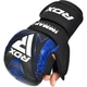 Рукавички Для MMA RDX IMMAF Approved Shooter Grappling Gloves Чорно-Синій L (GSR-IMF-1U-L) - изображение 2