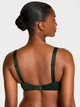 Комплект Victoria’s Secret Logo Shine Strap Push-Up Bra з лінійки Very Sexy (Бюстгальтер +трусики)Смарагдовий 34C+M - зображення 5
