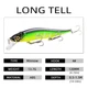 Набір воблерів 5шт. 13,7г 120 мм Minnow Crankbait для ловлі хижака рибалки на щуку окуня судака - зображення 2