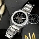 Годинник наручний Awarder 026-3D Де би не був Silver-Black - изображение 4