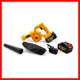 Воздуходувка аккумуляторная DeWalt DCV100 36В 6Аг + Садовый пылесос-воздуходувка 36В - изображение 6