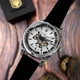 Годинник наручний Awarder 021-3D Де би не була Silver-White-Black Leather - зображення 2
